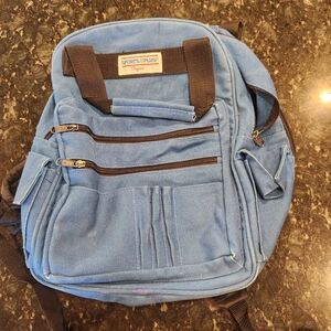 💙 Blue Vintage Olympia Backpack